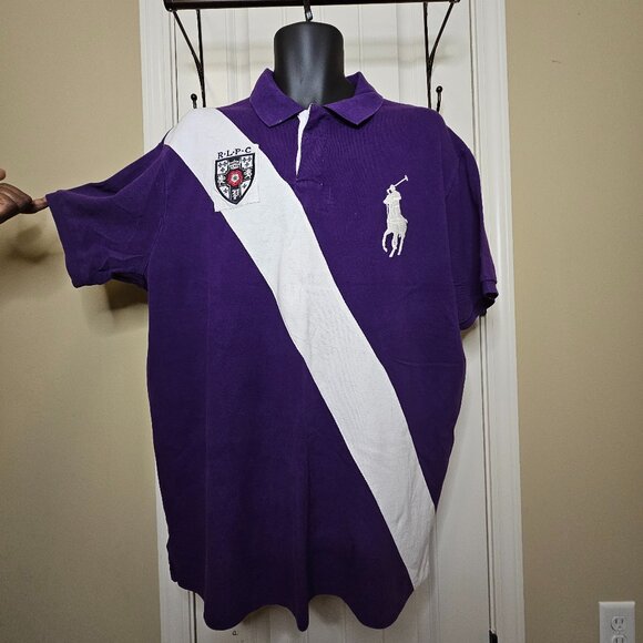 Ralph Lauren Polo Stripe & Crest Design - Picture 2 of 5